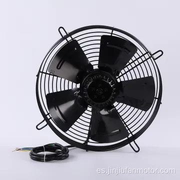 Ventilador de rotor externo axial de chupación triple